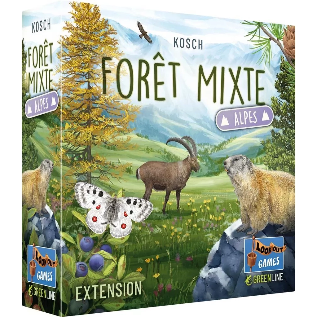 Boîte de Forêt Mixte : Alpes - Extension